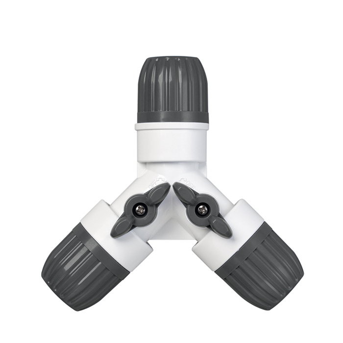 コック付三ツ又ジョイント(CG)