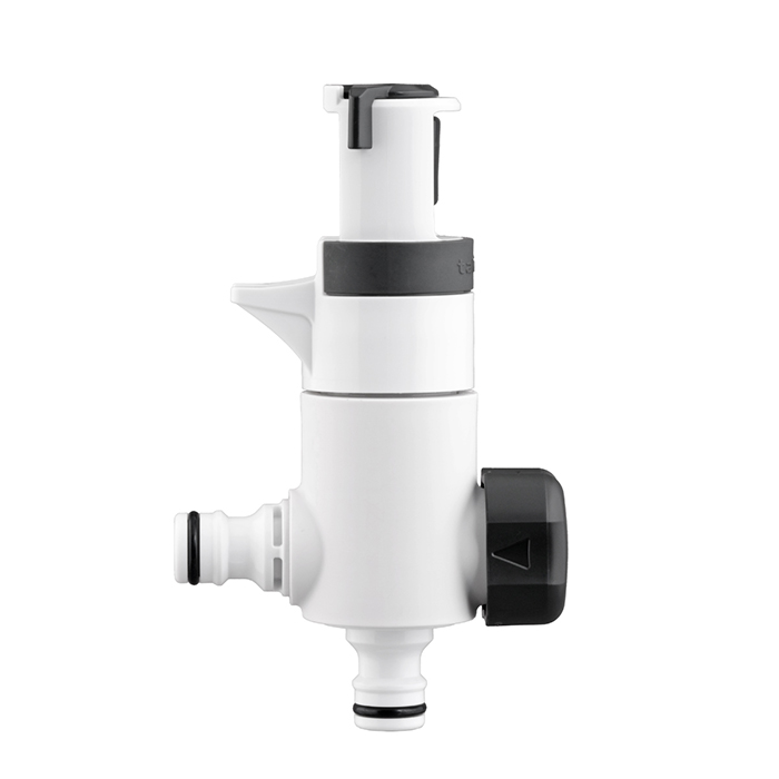 【発注単位：5個】ラクロック分岐蛇口ダブルニップル(CG)